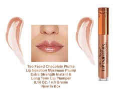Too Faced CHOCOLATE PLUMP Lip Injection Maximum Lip Plumper 0.14 OZ NIB