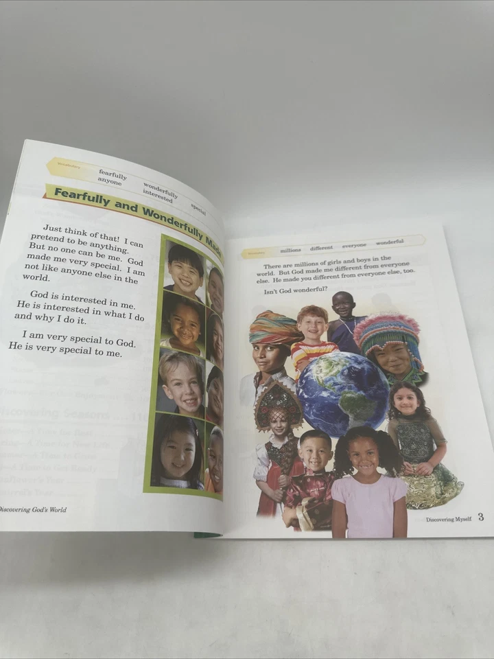 Abeka Discovering God’s World (4th Edition) Student Science 1st Grade NEW - Image 3 of 4