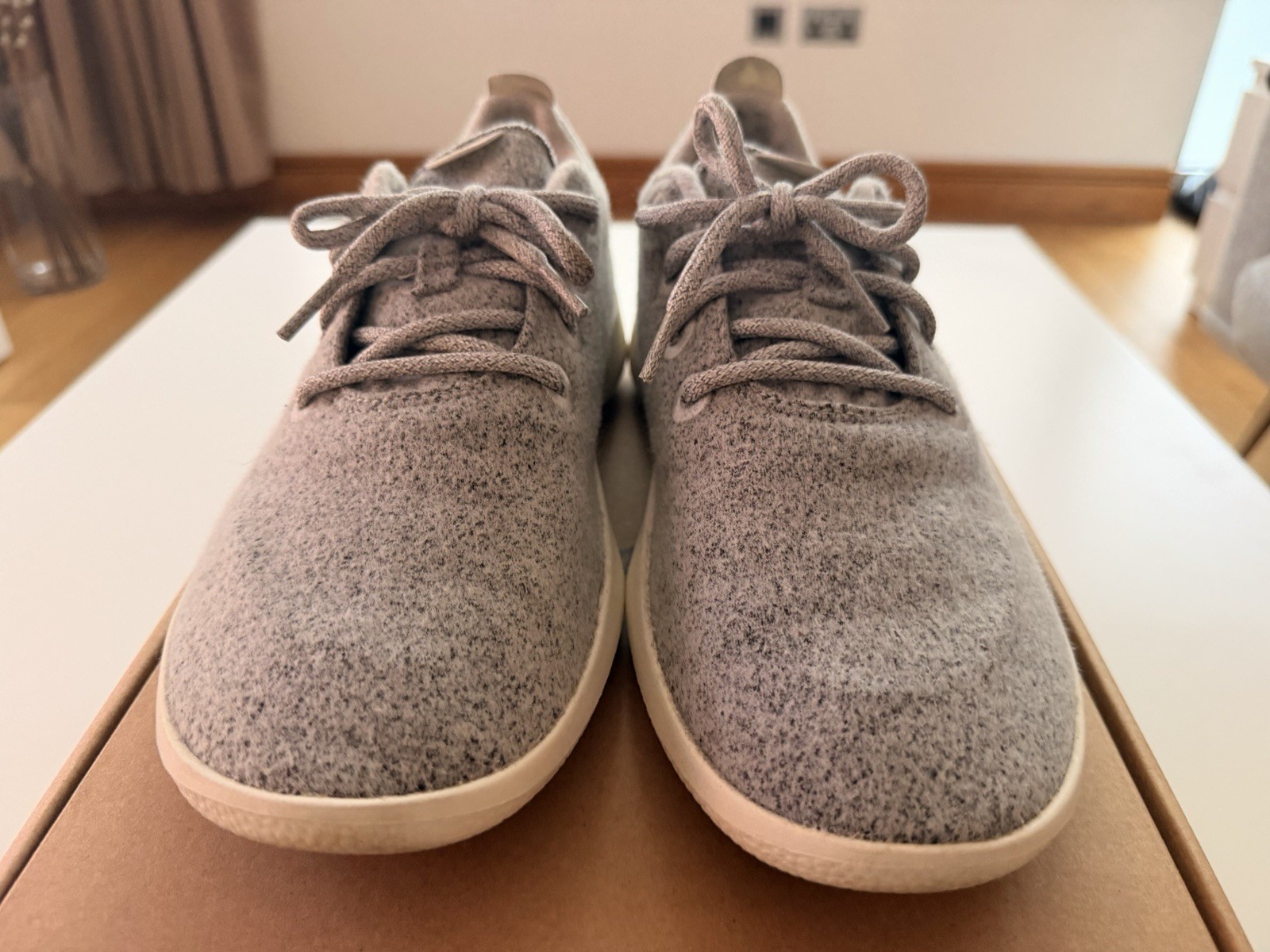 Allbirds Grey Wool Tree Runners Men’s Uk 10 image 2