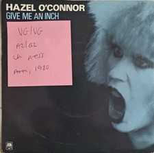 Hazel O'Connor Give Me An Inch Vinyl Record 7" VG/VG AMS 7569 1980
