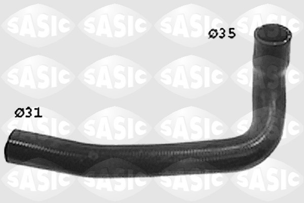 KüHlerschlauch Sasic SWH0406 FüR Peugeot 20A 205 2 Diesel-image
