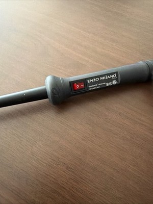 ENZO Milano CON-1809-B Conico Tapered Clipless Wand Professional Hair Styler