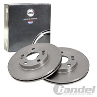 2X A.B.S. Bremsscheiben 262Mm BelÜFtet Vorne Passend FüR Renault Laguna Safrane