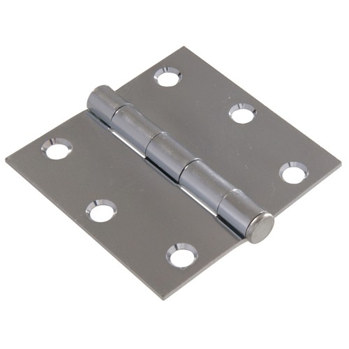 Hillman General Purpose Hinge with Fixed Pin Zinc (3-1/2") 2 Pack 851743