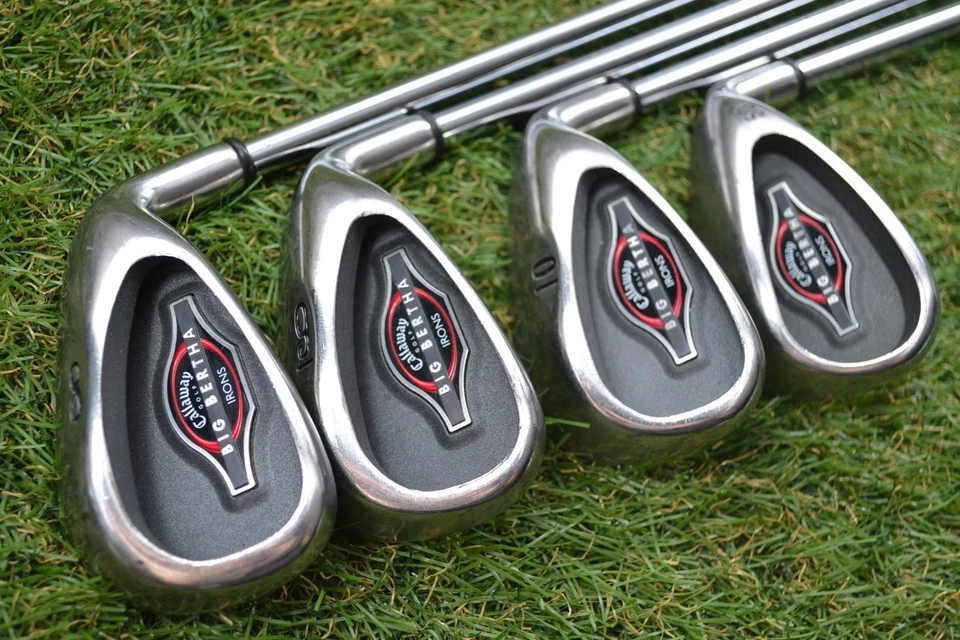 Callaway BIG BERTHA 2002 Iron Set 3-10 W 9pc RH N.S.PRO 950GH Steel Stiff Men - Image 4 of 4