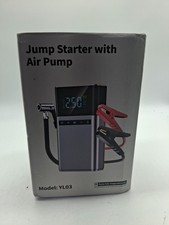 Portable Car Jump Starter with Air Compressor Inflator Air Pump Battery Charger