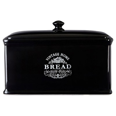 Vintage Home Keramik Brotkasten Küche Lebensmittel Aufbewahrung Laib Behälter Box mit Deckel