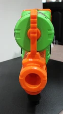 Adventure Force Commandfire Motorized Full-Auto Dart Hopper Green Orange HTF