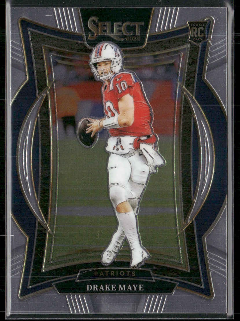 2024 Panini Select DRAKE MAYE #27 Concourse New England Patriots RC