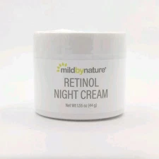 Retinol Night Cream 1.55 oz (44 g) *Certified Organic* | Anti-Aging Cream