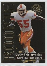 1995 Fleer Ultra Rookie Gold Medallion Derrick Brooks #470 HOF 12wa