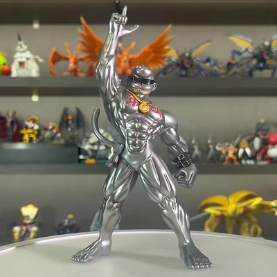 20cm/7.8in Anime Digimon Adventure Digital Monster Figure Metal Etemon Action