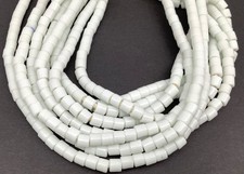 Beads Vintage Czech Bohemian Glass Opaque White African Trade beads