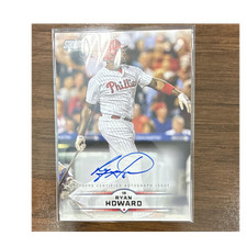 Topps 2025 Stadium Club Autograph Insert Ryan Howard SCBA-RHW Phillies MLB