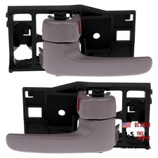 Gray Interior Door Handle - Front Rear Driver Left Passenger Right Side