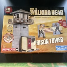 McFarlane Toys The Walking Dead Prison Tower Building Set 459 Pieces new in box