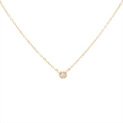 ete diamond Necklace K10(YG) 0.9g 0.02