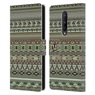HEAD CASE DESIGNS AMERINDIAN PATTERN LEATHER BOOK WALLET CASE FOR ONEPLUS PHONES