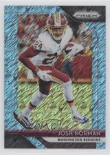 2018 Panini Prizm Blue Shimmer Prizm 7/9 Josh Norman #4 pm6
