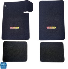 1964-67 Cutlass 442 Carpeted Floor Mats W Embroidered Tri-color 442 - 4 Pieces