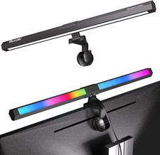 Monitor Light RGB Backlight, Eye-Care Computer Lights Bar Gaming Office Desk Lam