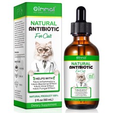Antibiotics for Cats, Natural Antibiotic Pet Supplements Supports Immune  Ca...