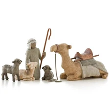 Willow Tree Shepherd & Nativity Animals