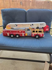 1990s Funrise Tonka Fire Rescue Ladder Truck #36 03473 Large 32" - Classic