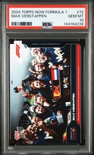2024 TOPPS NOW FORMULA 1 #72 MAX VERSTAPPEN PSA 10