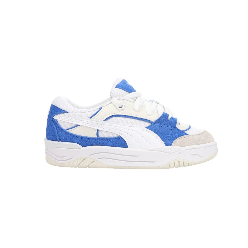 Scarpe sneakers casual Puma 180 stringate ragazzo blu bianco 39658005