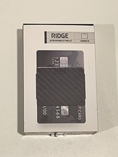The Ridge Wallet RIDGE LITE Ultra Minimalist - Carbon Fiber 3K OPEN BOX