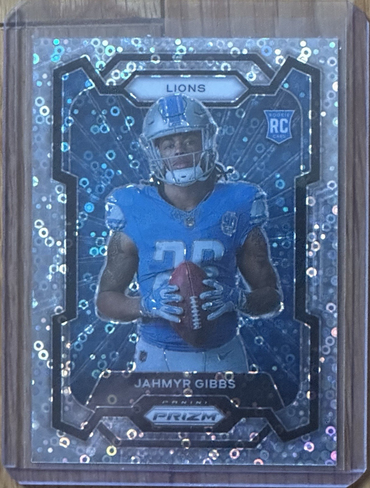 2023 Panini Prizm - Rookie Variation Jahmyr Gibbs #313 No Huddle Prizm (RC)