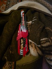 1991 Red Blade Blaster Gun Mighty Morphin Power Rangers MMPR Vintage