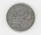 1940 Canada Silver Quarter 25¢ King George VI 80% Silver ***FREE SHIP***