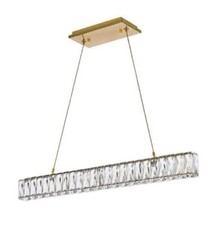 Crystal Chandelier Light Fixture Foyer Kitche...