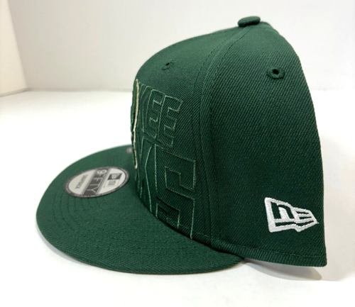 Milwaukee Bucks NE NBA Draft 2023 Snapback Hat~ Green - Picture 2 of 5