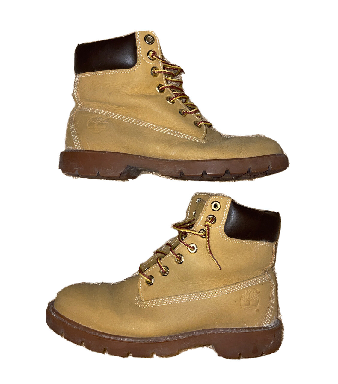 Timberland Boots Size 7 basic 6 inch Wheat TT TB0… - image 1