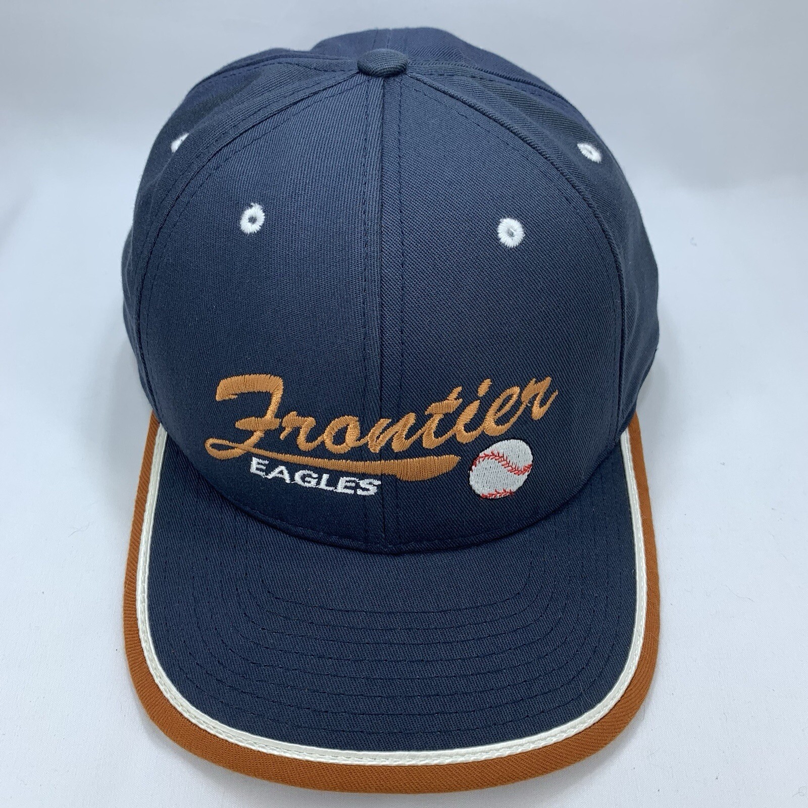 Frontier Eagles Baseball Cap Blue Large Adjustabl… - image 2