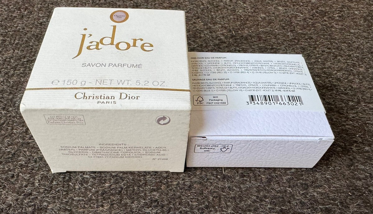 Sephora Dior Fragrance Birthday Gift Set Miss Dior 5ml/Sauvage