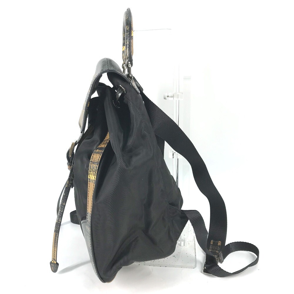 正規品】PRADA プラダ リュック チェック 1BZ038 三角ロゴ