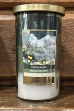 Holiday Style Triple Scent Candle StarGazing Sky Citrus 17oz. frag. candle