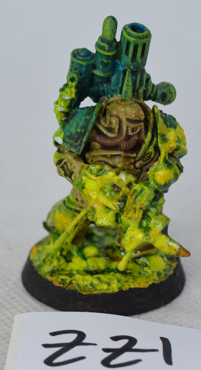 Warhammer 40k, Death Guard, Plague Marine x1, Lot #ZZ1 | eBay