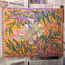 Drawing 11X14" Oil Pastel on Paper