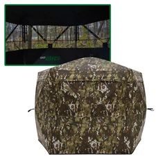 Barronett Blinds Spy 5 Portable Hunting Hub Blind, 5-Sided, 4-Person, SP500CH