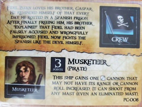 Wizkids Pirates of the Spanish Principal Limitado Nivel Superior INDIVIDUALES * Elige uno * - Imagen 40 de 119