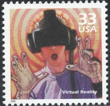 US #3191j MNH 2000 Celebrate the Century 1990s Virtual Reality