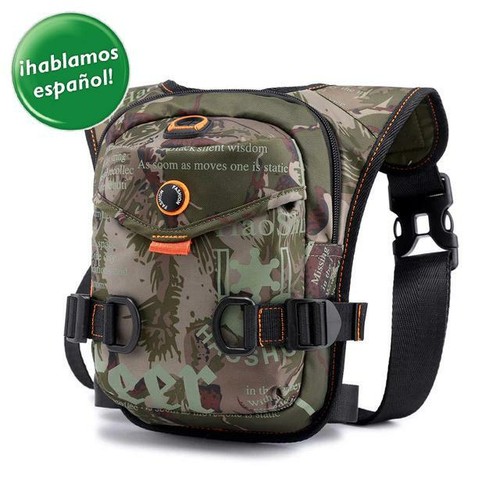 Carteras Para Hombre Moda Camuflaje Militar De Hombro Cintura Bolsos  Mariconeras | eBay