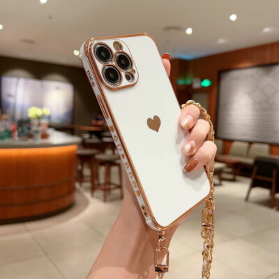 Handyhülle mit Band Handykette für iPhone 17 16 14 15 13 12 Kordel Case Umhängen