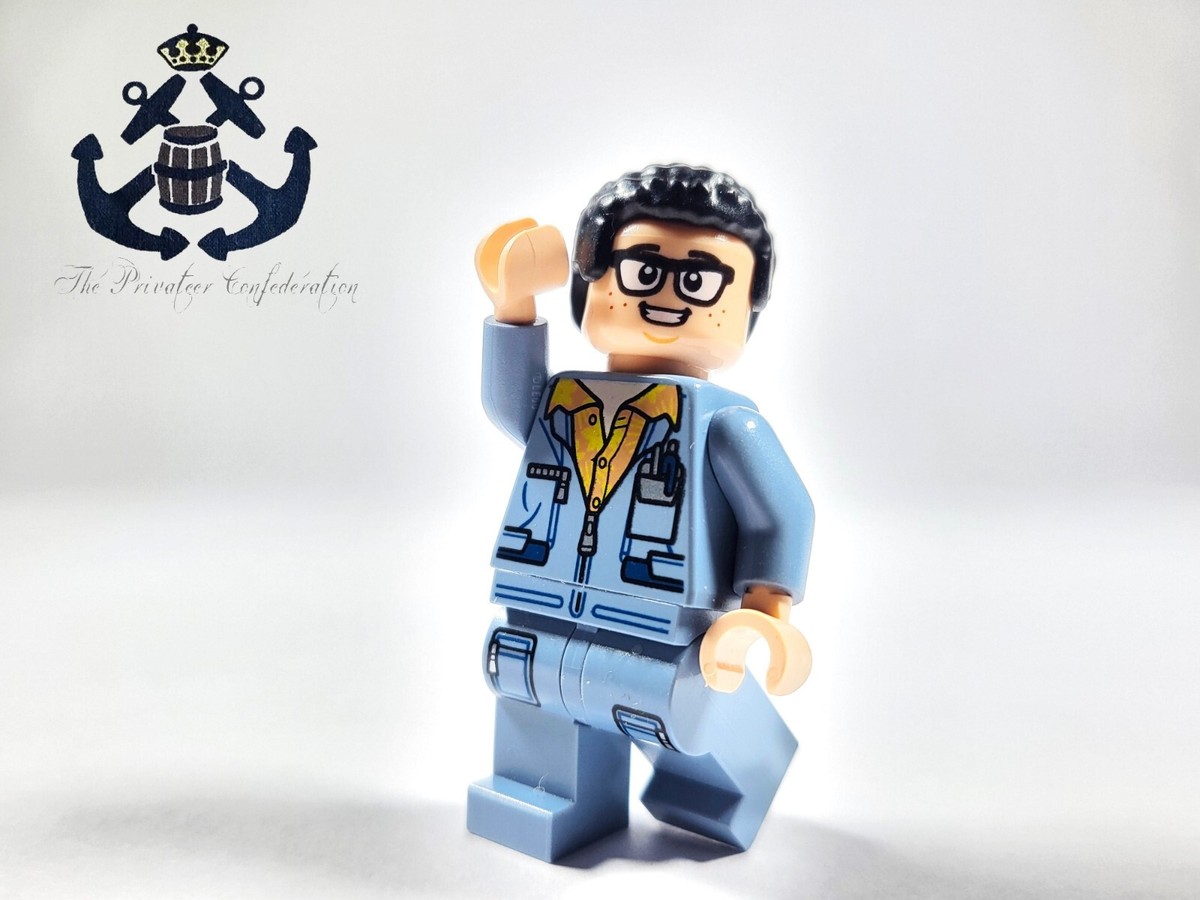 LEGO 2019 Jurassic World Minifigure Danny Nedermeyer jw047 Legend