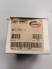 Corbin Russwin 77A1 6-Pin Key Blanks 70 Pieces